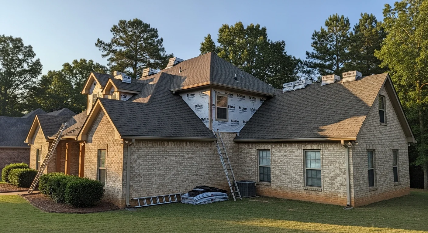 Cullman residential property with traditional home architecture and well-maintained grounds.